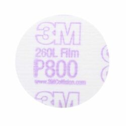 3M™ Hookit™ Finishing Film Abrasive Disc 260L, 00910, 3 in, P800 image 3M™ Hookit™ Finishing Film Abrasive Disc 260L, 00910, 3 in, P800image