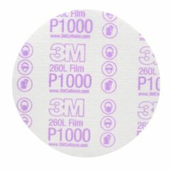 3M™ Hookit™ Finishing Film Abrasive Disc 260L, 00969, 6 in, P1000 image 3M™ Hookit™ Finishing Film Abrasive Disc 260L, 00969, 6 in, P1000image