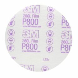 3M™ Hookit™ Finishing Film Abrasive Disc 260L, 00970, 6 in, P800 image 3M™ Hookit™ Finishing Film Abrasive Disc 260L, 00970, 6 in, P800image