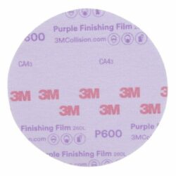 3M™ Hookit™ Purple Finishing Film Abrasive Disc 260L, 30671, 6 in, P600 image 3M™ Hookit™ Purple Finishing Film Abrasive Disc 260L, 30671, 6 in, P600image
