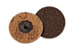 Scotch-Brite™ Roloc™ Surface Conditioning Disc, 07485, SC-DR, A/O Coarse, TR, 3 in, with Scrim image Scotch-Brite™ Roloc™ Surface Conditioning Disc, 07485, SC-DR, A/O Coarse, TR, 3 in, with Scrimimage
