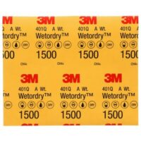 3M™ Wetordry™ Abrasive Sheet, 02032, 9 in x 11 in, 1500 grade - Image 4