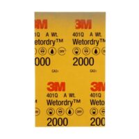 3M™ Wetordry™ Abrasive Sheet 401Q, 02044, 2000, 5 1/2 in x 9 in - Image 4