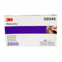 3M™ Wetordry™ Abrasive Sheet 401Q, 02045, 2500, 5 1/2 x 9 in - Image 3