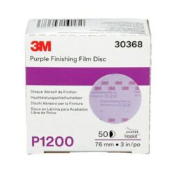 3M™ Hookit™ Purple Finishing Film Abrasive Disc 260L, 30368, 3 in, P1200 image 3M™ Hookit™ Purple Finishing Film Abrasive Disc 260L, 30368, 3 in, P1200image