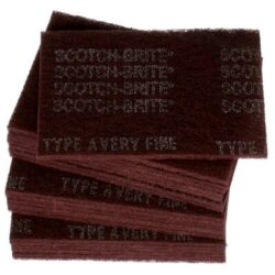 Scotch-Brite™ Hand Pad 7447, HP-HP, A/O Very Fine, Maroon, 6 in x 9 in image Scotch-Brite™ Hand Pad 7447, HP-HP, A/O Very Fine, Maroon, 6 in x 9 inimage