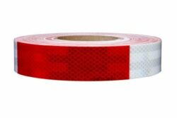 3M™ Diamond Grade™ Conspicuity Markings 983-326, Red/White, 28420, 2 in x 50 yd, Kiss-Cut Every 12 in image 3M™ Diamond Grade™ Conspicuity Markings 983-326, Red/White, 28420, 2 in x 50 yd, Kiss-Cut Every 12 inimage