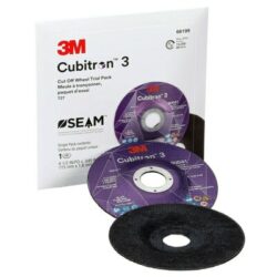 3M™ Cubitron™ 3 Cut-Off Wheel, 66199, 36+, T27, 4-1/2 in x 0.045 in x 7/8 in, ANSI, Trial Pack image 3M™ Cubitron™ 3 Cut-Off Wheel, 66199, 36+, T27, 4-1/2 in x 0.045 in x 7/8 in, ANSI, Trial Packimage