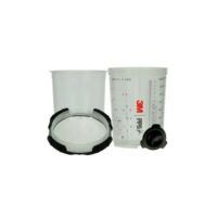 3M™ PPS™ Series 2.0 Spray Cup System Kit, 26112, Midi (13.5 fl oz, 400 mL), 200 Micron Filter - Image 3