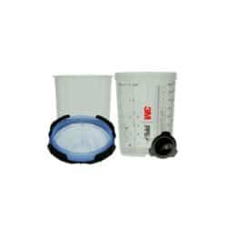 3M™ PPS™ Series 2.0 Spray Cup System Kit, 26312, Midi (13.5 fl oz, 400 mL), 125 Micron Filter image 3M™ PPS™ Series 2.0 Spray Cup System Kit, 26312, Midi (13.5 fl oz, 400 mL), 125 Micron Filterimage