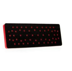 3M™ Hookit™ Clean Sanding Pad 28531, 70 mm x 198 mm x 12.7 mm, 33 Holes, Red Foam image 3M™ Hookit™ Clean Sanding Pad 28531, 70 mm x 198 mm x 12.7 mm, 33 Holes, Red Foamimage