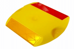 3M™ Raised Pavement Marker RPM-291-YR, Yellow Body, Two-Way Yellow/Red Lens image 3M™ Raised Pavement Marker RPM-291-YR, Yellow Body, Two-Way Yellow/Red Lensimage