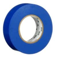3M™ Temflex™ Vinyl Electrical Tape 165, Blue, 3/4 in x 60 ft (19 mm x 18 m), 6 mil - Image 3