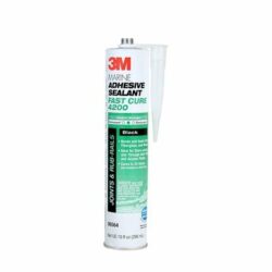 3M™ Marine Adhesive Sealant 4200FC, Fast Cure, Black, 295 mL Cartridge image 3M™ Marine Adhesive Sealant 4200FC, Fast Cure, Black, 295 mL Cartridgeimage