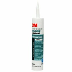 3M™ Marine Grade Silicone Sealant, Clear, 304 mL Cartridge image 3M™ Marine Grade Silicone Sealant, Clear, 304 mL Cartridgeimage