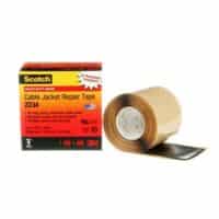 Scotch® Cable Jacket Repair Tape 2234, 2 in x 6 ft, Black - Image 3