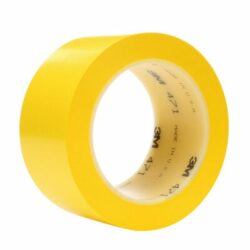 3M™ Vinyl Tape 471, Yellow, 2 in x 36 yd, 5.2 mil image 3M™ Vinyl Tape 471, Yellow, 2 in x 36 yd, 5.2 milimage