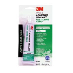 3M™ Marine Adhesive Sealant 4200FC, Fast Cure, White, 3 oz Tube image 3M™ Marine Adhesive Sealant 4200FC, Fast Cure, White, 3 oz Tubeimage