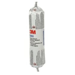 3M™ Polyurethane Adhesive Sealant 550FC, Fast Cure, Gray, Use with 400A-2K APR, Nozzles Not Included, 350 mL Sausage Pack, 12/Caseimage