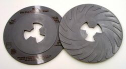 3M™ Disc Pad Face Plate Ribbed 80516, 7 in, Medium Gray image 3M™ Disc Pad Face Plate Ribbed 80516, 7 in, Medium Grayimage