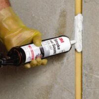 3M™ Smoke and Sound Sealant SS 100, White, 20 fl oz Sausage Pack - Image 3