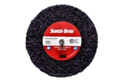 Scotch-Brite™ Clean and Strip XT Pro Disc, XO-DC, SiC Extra Coarse, Purple, 4 in x 1 in x 1/4 in, 2 Ply Shaft Mount, 10 ea/Case image Scotch-Brite™ Clean and Strip XT Pro Disc, XO-DC, SiC Extra Coarse, Purple, 4 in x 1 in x 1/4 in, 2 Ply Shaft Mount, 10 ea/Caseimage