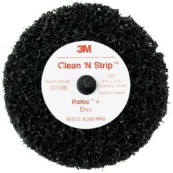 Scotch-Brite™ Roloc™ + Clean and Strip Disc 7466, 4 in x 1/2 in, S XCS, 10 ea/Case image Scotch-Brite™ Roloc™ + Clean and Strip Disc 7466, 4 in x 1/2 in, S XCS, 10 ea/Caseimage