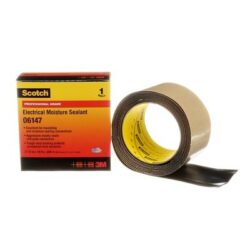 Scotch® Electrical Moisture Sealant Roll 06147, 2-1/2 in x 10 ft, Black, 1 roll/carton, 10 rolls/Case image Scotch® Electrical Moisture Sealant Roll 06147, 2-1/2 in x 10 ft, Black, 1 roll/carton, 10 rolls/Caseimage