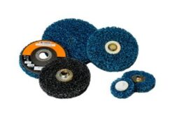 Standard Abrasives™ Quick Change Cleaning Pro Disc, 840398, SiC Coarse, TR, Black, 2 in, Die Q200P, 25/Carton, 250 ea/Caseimage