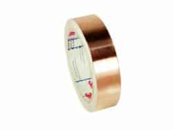 3M™ EMI Copper Foil Shielding Tape 1181, 1/4 in x 18 yd (6,35 mm x 16,5 m), 36 per case image 3M™ EMI Copper Foil Shielding Tape 1181, 1/4 in x 18 yd (6,35 mm x 16,5 m), 36 per caseimage