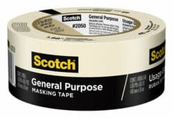 Scotch® General Purpose Masking Tape 2050-48MP, 1.88 in x 60.1 yd (48mm x 55m)image