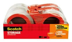 Scotch® Long Lasting Storage Packaging Tape with dispenser, 3650S-4RD-6GC, 1.88 in x 38.2 yd (48 mm x 35 m) image Scotch® Long Lasting Storage Packaging Tape with dispenser, 3650S-4RD-6GC, 1.88 in x 38.2 yd (48 mm x 35 m)image
