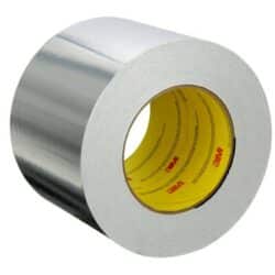 3M™ Aluminum Foil Tape 2C120, Silver, 99 mm x 45.7 m, 1.8 mil, 12 Rolls/Case image 3M™ Aluminum Foil Tape 2C120, Silver, 99 mm x 45.7 m, 1.8 mil, 12 Rolls/Caseimage