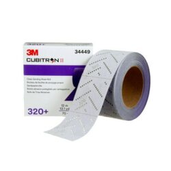 3M™ Cubitron™ II Hookit™ Clean Sanding Sheet Roll 34449, 320+ Grade, 70 mm x 12 m image 3M™ Cubitron™ II Hookit™ Clean Sanding Sheet Roll 34449, 320+ Grade, 70 mm x 12 mimage