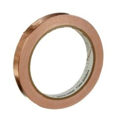 3M™ EMI Copper Foil Shielding Tape 1181, 1/2 in x 18 yd (12.70 mm x 16.5 m), 18/case image 3M™ EMI Copper Foil Shielding Tape 1181, 1/2 in x 18 yd (12.70 mm x 16.5 m), 18/caseimage