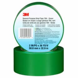 3M™ General Purpose Vinyl Tape 764, Green, 2 in x 36 yd, 5 mil, 24 Roll/Case, Individually Wrapped Conveniently Packaged image 3M™ General Purpose Vinyl Tape 764, Green, 2 in x 36 yd, 5 mil, 24 Roll/Case, Individually Wrapped Conveniently Packagedimage