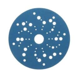 3M™ Hookit™ Blue Abrasive Disc 321U, 36165, 5 in, 320 grade, Multi-hole image 3M™ Hookit™ Blue Abrasive Disc 321U, 36165, 5 in, 320 grade, Multi-holeimage