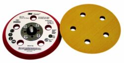 3M™ Hookit™ D/F Low Profile Backup Pad 05855, 5 in x 3/8 in 5/16- 24 External, 10 ea/Case image 3M™ Hookit™ D/F Low Profile Backup Pad 05855, 5 in x 3/8 in 5/16- 24 External, 10 ea/Caseimage