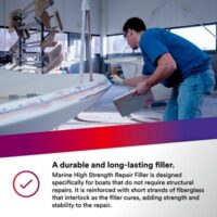 3M™ Marine High Strength Repair Filler, 46014, 1 gal, 4 per case - Image 3