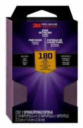 3M™ Pro Grade Precision™ Edge Detailing Dual Angle Sanding Sponge 24302TRIP-XFDA, 2 7/8 in x 4 1/2 in x 1 in, X-Fine, 12/cs image 3M™ Pro Grade Precision™ Edge Detailing Dual Angle Sanding Sponge 24302TRIP-XFDA, 2 7/8 in x 4 1/2 in x 1 in, X-Fine, 12/csimage