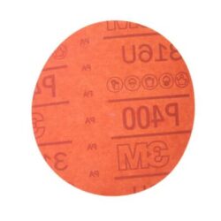 3M™ Hookit™ Red Abrasive Disc, 01294, 5 in P400 grit image 3M™ Hookit™ Red Abrasive Disc, 01294, 5 in P400 gritimage