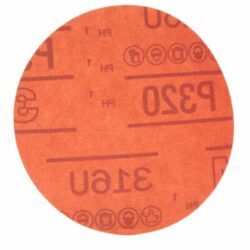 3M™ Hookit™ Red Abrasive Disc, 01295, 5 in, P320 grit image 3M™ Hookit™ Red Abrasive Disc, 01295, 5 in, P320 gritimage