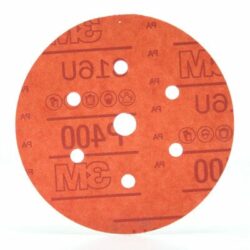 3M™ Hookit™ Red Abrasive Disc Dust Free, 01139, 6 in, P400 grit image 3M™ Hookit™ Red Abrasive Disc Dust Free, 01139, 6 in, P400 gritimage