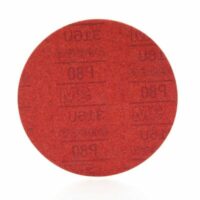 3M™ Red Abrasive Stikit™ Disc, 01100, 8 in, P80 grit - Image 3