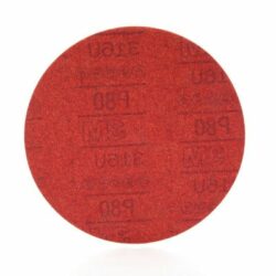 3M™ Red Abrasive Stikit™ Disc, 01100, 8 in, P80 grit image 3M™ Red Abrasive Stikit™ Disc, 01100, 8 in, P80 gritimage