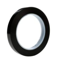 3M™ Vinyl Tape 471, Black, 1/2 in x 36 yd, 5.2 mil, 72 Roll/Case - Image 3