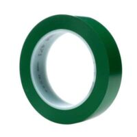 3M™ Vinyl Tape 471, Green, 1/2 in x 36 yd, 5.2 mil, 72 Roll/Case - Image 3