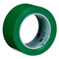 3M™ Vinyl Tape 471, Green, 2 in x 36 yd, 5.2 mil, 24 Roll/Case - Image 3