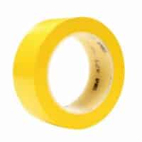 3M™ Vinyl Tape 471, Yellow, 1 1/2 in x 36 yd, 5.2 mil, 24 Roll/Case - Image 3