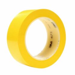 3M™ Vinyl Tape 471, Yellow, 1 1/2 in x 36 yd, 5.2 mil, 24 Roll/Case image 3M™ Vinyl Tape 471, Yellow, 1 1/2 in x 36 yd, 5.2 mil, 24 Roll/Caseimage